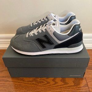 NIB New Balance 574 Grey/Black, size 11